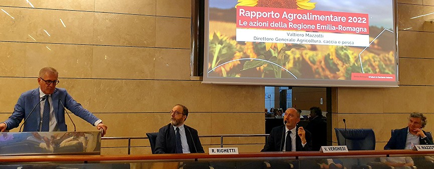 Presentato il rapporto agroalimentare 2023 dell'Emilia-Romagna 